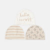 BABY CAPS PK-3 HELLO  WORLD