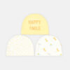 BABY CAPS PK-3 HAPPY GIRAFFE
