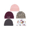 BABY CAPS PK-5 MULTI-COLOR FLORAL