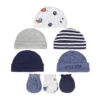 CAPS PK-5 & MITTENS PK-3 MULTI-COLOR LIL GALAXY