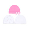BABY CAPS PK-3 PINK BALLET