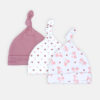 BABY CAPS PK-3 HEARTFELT CHARM