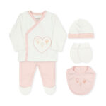 BABY GIRL GIFT SET PINK BALLOONS