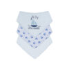 BLUE LITTLE CAPTAIN BOY BIBS PK-3