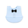 SILICONE BIB BLUE GENTLEMAN