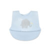 SILICONE BIB BLUE LIL PEANUT