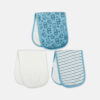 BURP CLOTH PK-3 ANIMAL PRINT