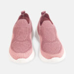 GIRL JOGGER PURPLE KNITTED