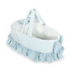 CARRY CRIB BLUE CRYSTAL BOW