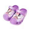GIRL CROCS PURPLE MINNIE LED