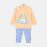 GIRL NIGHT SUIT PEACH ALICE