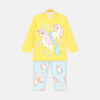 GIRL NIGHT SUIT YELLOW UNICORN