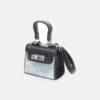 GIRL PURSE / CLUTCH BLACK STRUCTURED