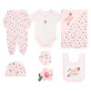 BABY GIRL GIFT SET LITTLE SISTER FLORAL