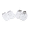 MITTENS & BOOTIES GREY STARS