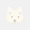 SILICONE BIB BEAR