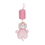 STUFF TOY PINK PRINCESS KITTY BELL