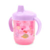 TRAINING CUP W/SPOUT PINK GIRAFFE