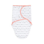 SWADDLE SHEET PEACH LITTLE PRINCESS