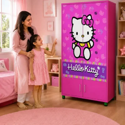 6.5 feet kids almirah wardrobe smilebaby.pk